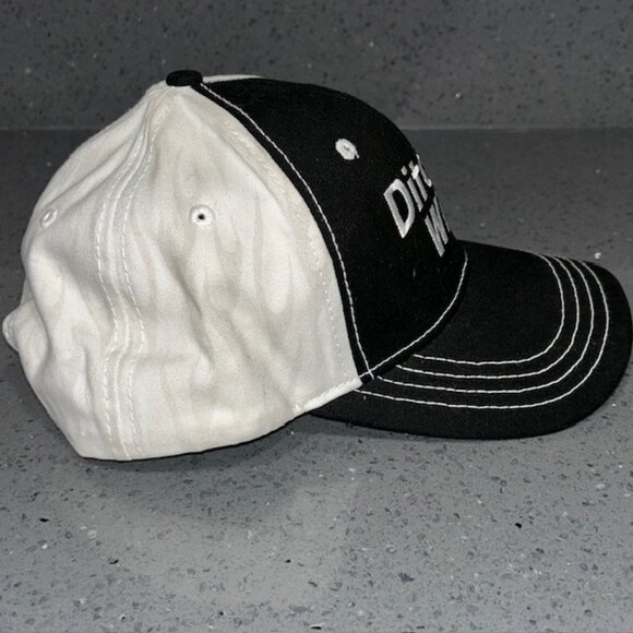 DITCH WITCH NORTHWEST HAT CAP DITCH WITCH HAT BLACK WHITE STRAPBACK NEW NWOT - Picture 5 of 7